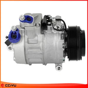 AC Compressor with 6-Groove Pulley for BMW 328i 328i xDrive E83 X3 3.0L - Picture 1 of 11