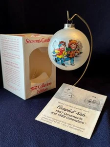 Campbell Soup Kids 1987 Edición Coleccionista Bola Navidad ORNAMENTO con caja publicidad - Imagen 1 de 11