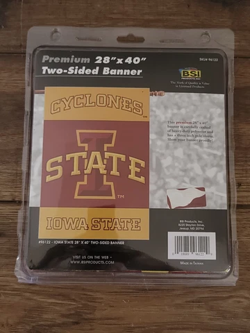 Iowa State Cyclones 2-Sided 28" X 40" Banner Cover