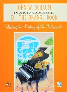 John W. Schaum Piano Course D - The Orange Book - Picture 1 of 5