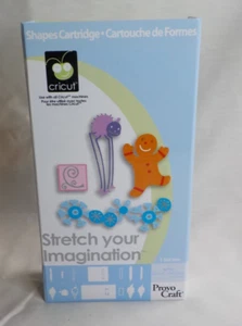 Cricut Shapes Cartridge-Complete-Stretch Your Imagination-sku 310498 - Picture 1 of 3