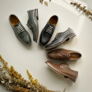 Ferro Aldo Phillip Herren Brogue klassische Budapester Freizeit formell Business Oxford-Schuhe - Bild 1 von 22