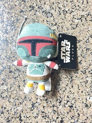 Peluche exclusivo de Star Wars Boba Fett 7" Funko Smuggler's Bounty Disney NUEVO con ETIQUETA Foto 1 de 3