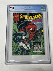 RARE 2nd Printing 1990 Spider-Man vs. Venom #nn CGC 9.8 NM/M McFarlane WP MARVEL - Picture 1 of 3