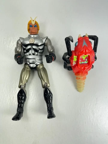 Vintage 1984 7 Towns SECTAURS Night Fighting Dargon & PARAFLY Action Figure 6.5" Cover