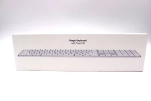 Brand NEW Apple Magic Keyboard w/Touch ID & Numeric Keypad MK2C3LL/A - Picture 1 of 4