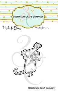 Colorado Craft Company Anita Jeram ~ Best Gift Shrew Mini Dies - Picture 1 of 4