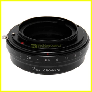 Adattatore per obiettivi Contarex CRX su fotocamere Micro 4/3 Adapter con ghiera - Imagen 1 de 2