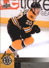 2009-10 Upper Deck Boston Bruins Hockey Card #257 Daniel Paille
