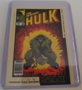 2003 Upper Deck HULK FILM and COMICS, FAMOUS HULK COVERS card FC26