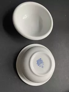 IKEA RONDO 2 x Müslischalen 14cm Weiß Made in Portugal - Bild 1 von 2