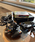 Xbox 360 S + 3 Controllers + 3 Games + HDMI
