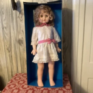 Vtg Wendy Walkalong 28" Tall Doll By SEARS In Box  80's 90's Preloved - Picture 1 of 11