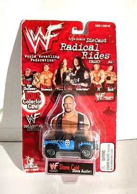 WWF Radical Rides Stone Cold Steve Austin Toy Island 1998 Foto 1 de 2