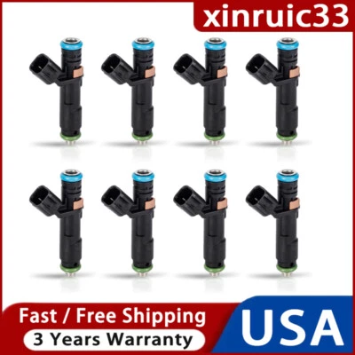 8 X Inyectores de combustible para Ford F-250 Super Duty 5,4 L V8 2005 2006 2007 Foto 1 de 4