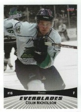 2009-10 Florida Everblades (ECHL) Colin Nicholson