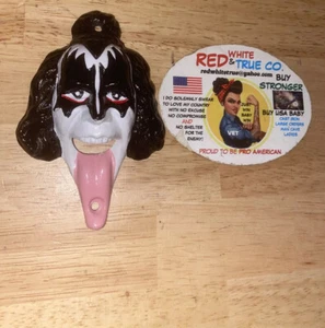 Naughty Gene Simmons Bottle Opener KISS Metal Beer Pink Floyd Man Cave GIFT Soda - Picture 1 of 12