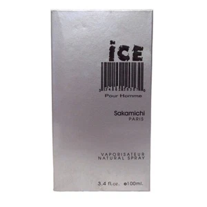 Ice Pour Homme by Sakamichi Paris Eau De Parfum Spray 3.4 oz - Picture 1 of 1
