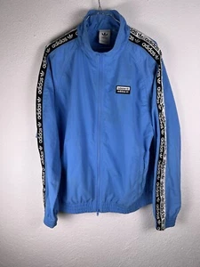 Adidas Giacca Blu Bianco Taglia M Uomo Men Blue Light Jacket - Imagen 1 de 10