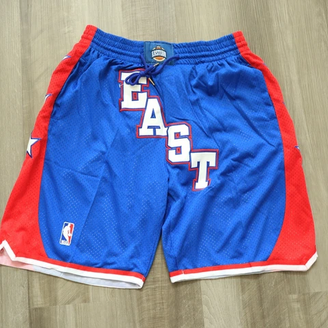 Hot Eastern all star men's blue embroidery pockets Basketball Shorts Cover