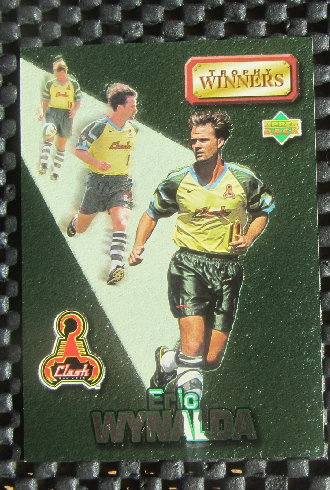 1997 Upper Deck MLS Trophy Winners Eric Wynalda #TW3 Insert
