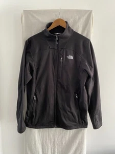 THE NORTH FACE Black Full Zip Track Jacket Size M - Picture 1 of 8