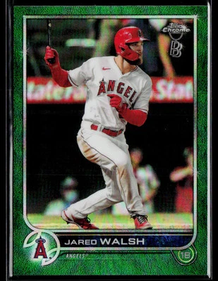 2022 Topps Chrome Ben Baller Edition #24 Jared Walsh Green #/99 - Image 1 of 2