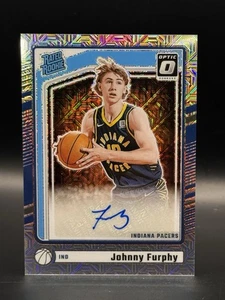 JOHNNY FURPHY - 2024-25 Donruss Optic #312 - RATED ROOKIE AUTOGRPAH - Choice - Picture 1 of 2
