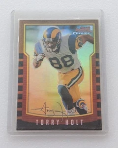 2000 Bowman Chrome Refractor Torry Holt - Picture 1 of 2