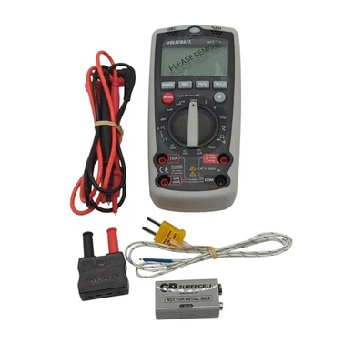 VOLTCRAFT MT-52 Digital Multimeter AC/DC Strom Spannung Widerstand Frequenz - Bild 1 von 4