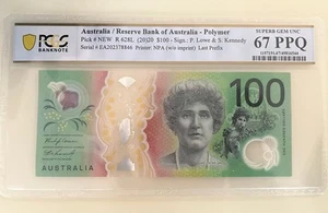LAST Prefix EA20 $100 Note PCGS Superb Gem UNC 67PPQ - Picture 1 of 2