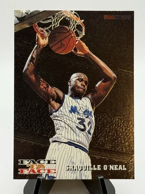 Shaquille O'Neal & David Robinson 1993-94 NBA Hoops Face to Face Insert #FTF1 - Image 1 of 2