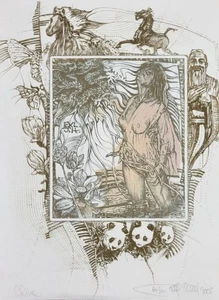 PAVEL HLAVATY: Exlibris for J.H.; 2008 - Imagen 1 de 2