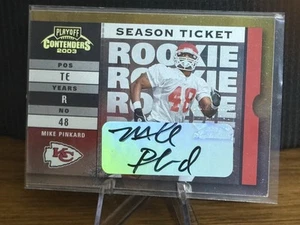 2003 Playoff Contenders - Mike Pinkard /849 (RC, AUTO) #105 - Bild 1 von 4