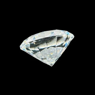 Estatuilla Pisapapeles Diamante Chaton Cristal Swarovski RETIRADA Foto 1 de 4