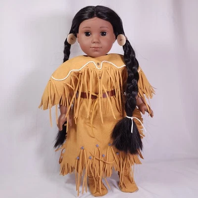 18" American Girl Doll Kaya Pleasant Company Complete Native Indian Meet Outfit  - Image 1 of 4