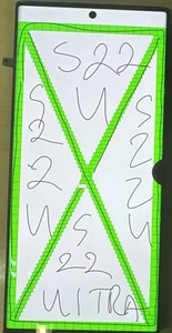 Samsung Galaxy S22 Ultra S908U & S908U1 Display Screen OEM cracked Spot - Picture 1 of 9