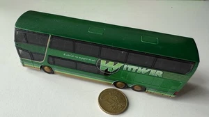 i541 Rietze 1:87 Bus Kässbohrer Setra WITTWER Reisebus Doppeldecker grün/gold H0 - Bild 1 von 7