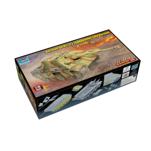 CARRO GERMAN JAGDPANTHER KIT 1:16 Trumpeter Kit Mezzi Militari Modellino Nuovo - Immagine 1 di 1