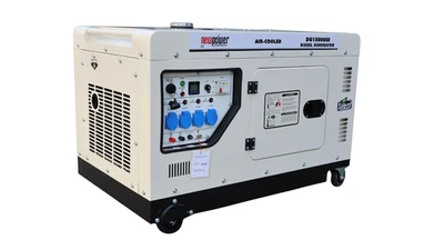 DG15000 Diesel Stromerzeuger 10kw  4x 230V  Generator Stromaggregat  AVR - Bild 1 von 4