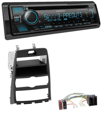 Kenwood Bluetooth USB CD MP3 DAB Autoradio für Hyundai Genesis BK 10-12 Klimaaut - Bild 1 von 4