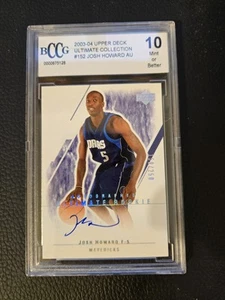 2003-04 Upper Deck Ultimate Collection Josh Howard Auto RC /250 BCCG 10 #152 - Picture 1 of 2