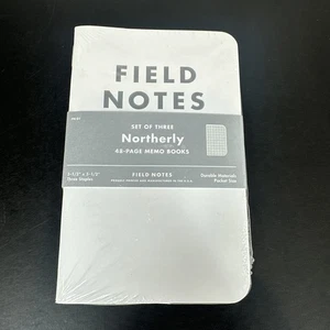 Field Notes Northerly 3-Pack NEW SEALED Set of 3 48-Page Memo Books 3.5" x 5.5" - Picture 1 of 10