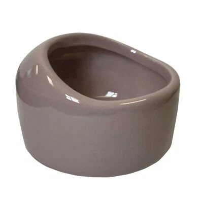 Estação de alimentação de cerâmica sem ponta - Prato de alimentação sem fuga - Pequenos animais e répteis - Imagem 1 de 4