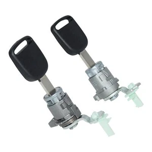 2X door lock with 2 keys and suitable for Honda Civic 2003-2005 cars - Picture 1 of 12