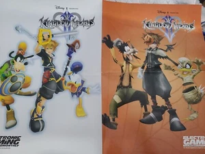 Electronic Gaming Kingdom Hearts Double Poster from Magazine - Picture 1 of 2