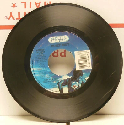 QUIET RIOT: Bang Your Head / Live Version. 45 RPM, VG - Image 1 of 2