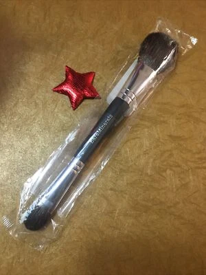 Nuevo ~ cepillo de sombra y rubor completo cónico de doble extremo bareMinerals sellado! Foto 1 de 2