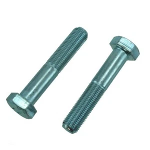 14mm x 1,50-Steigung x 100mm verzinkt Feingewinde metrisch Sechskantkopfschrauben (Pack - Bild 1 von 1