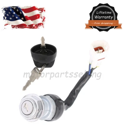 Ignition Switch W/Keys Fits Hisun UTV EFI MSU 500 700 Massimo Bennche Supermach - Image 1 of 4
